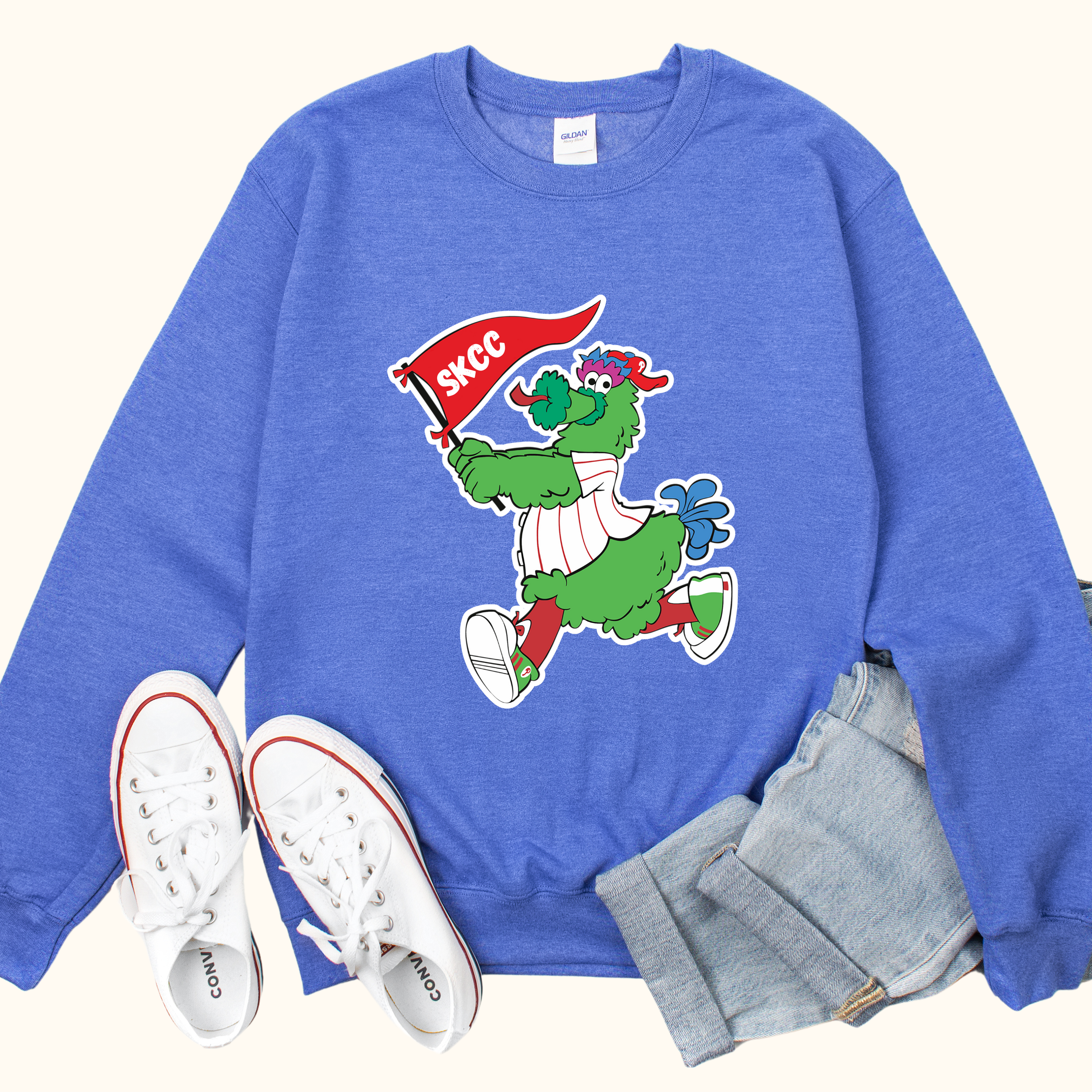 Phanatic Flag - Adult Crewneck Sweatshirt