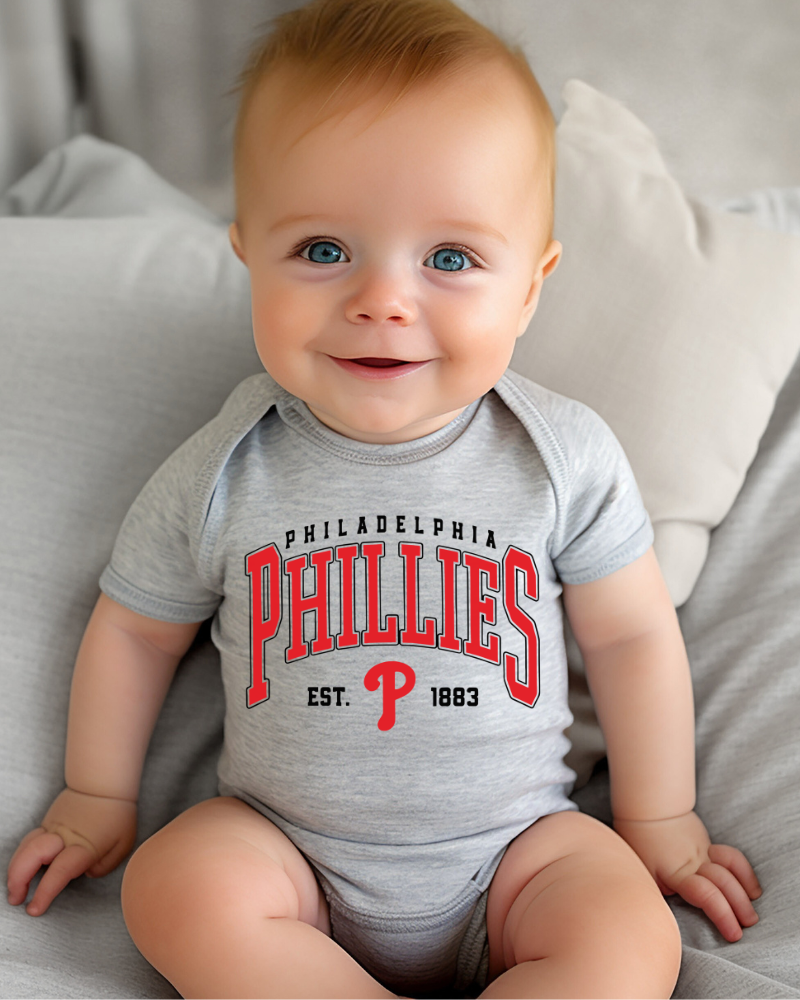 Philadelphia Phils - Short Sleeve Onesie
