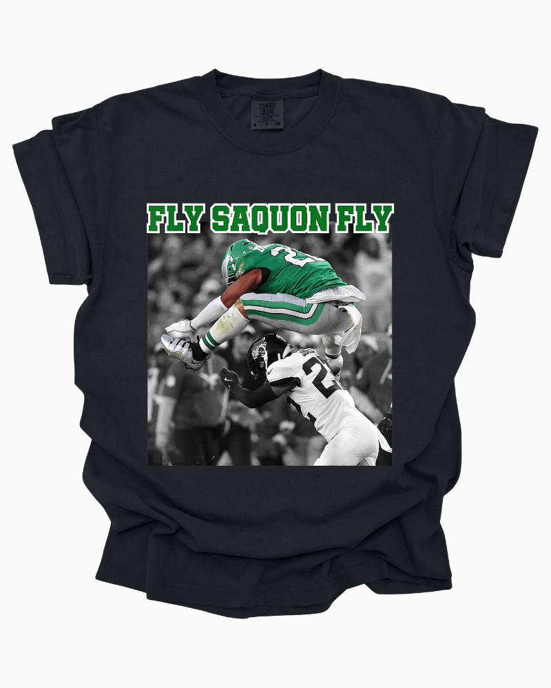 Fly Saquon Fly - Short Sleeve T-Shirt (All Sizes) - Lily + AJ Clothing Co.