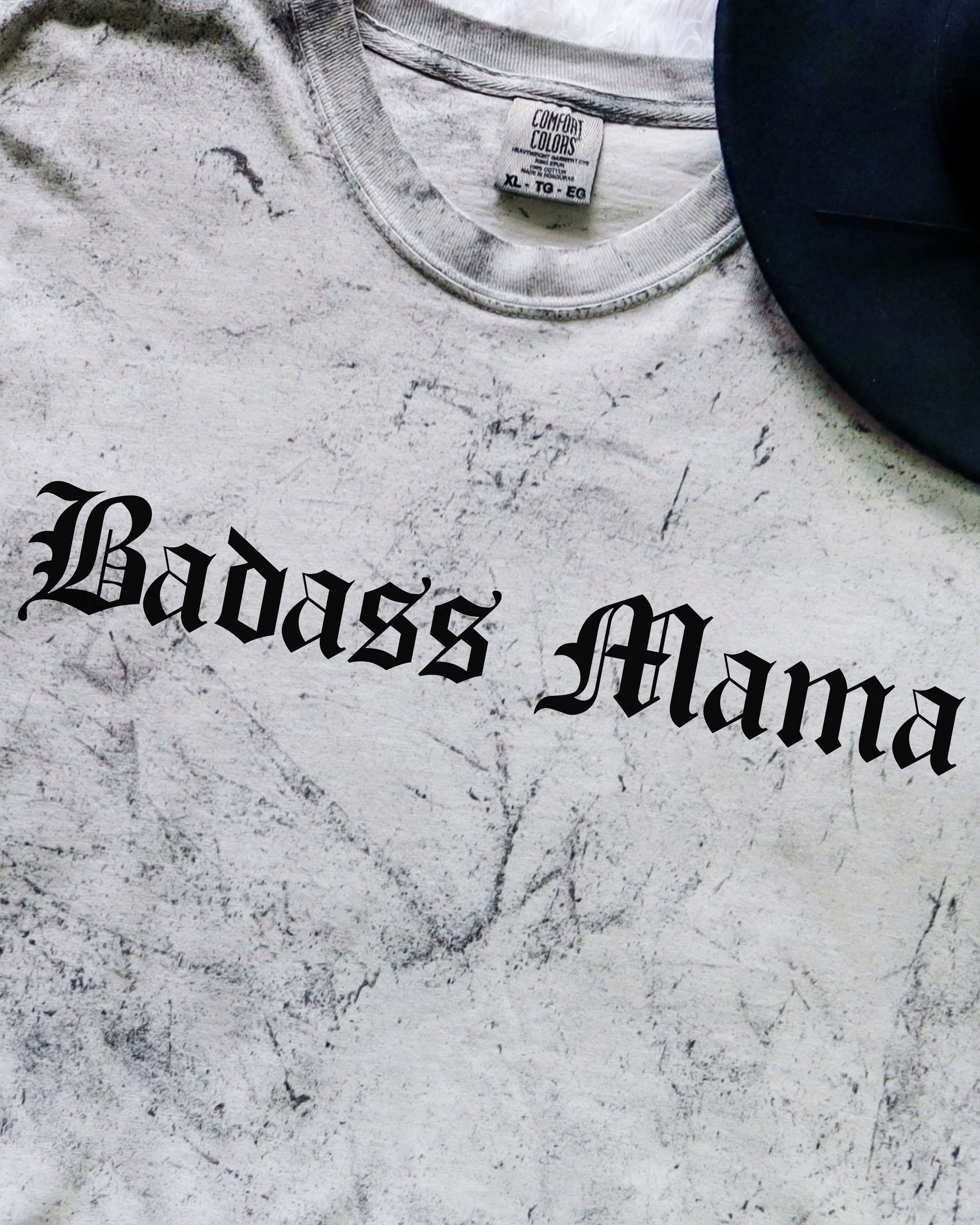 Badass Mama - Short Sleeve Adult Color Blast T-Shirt