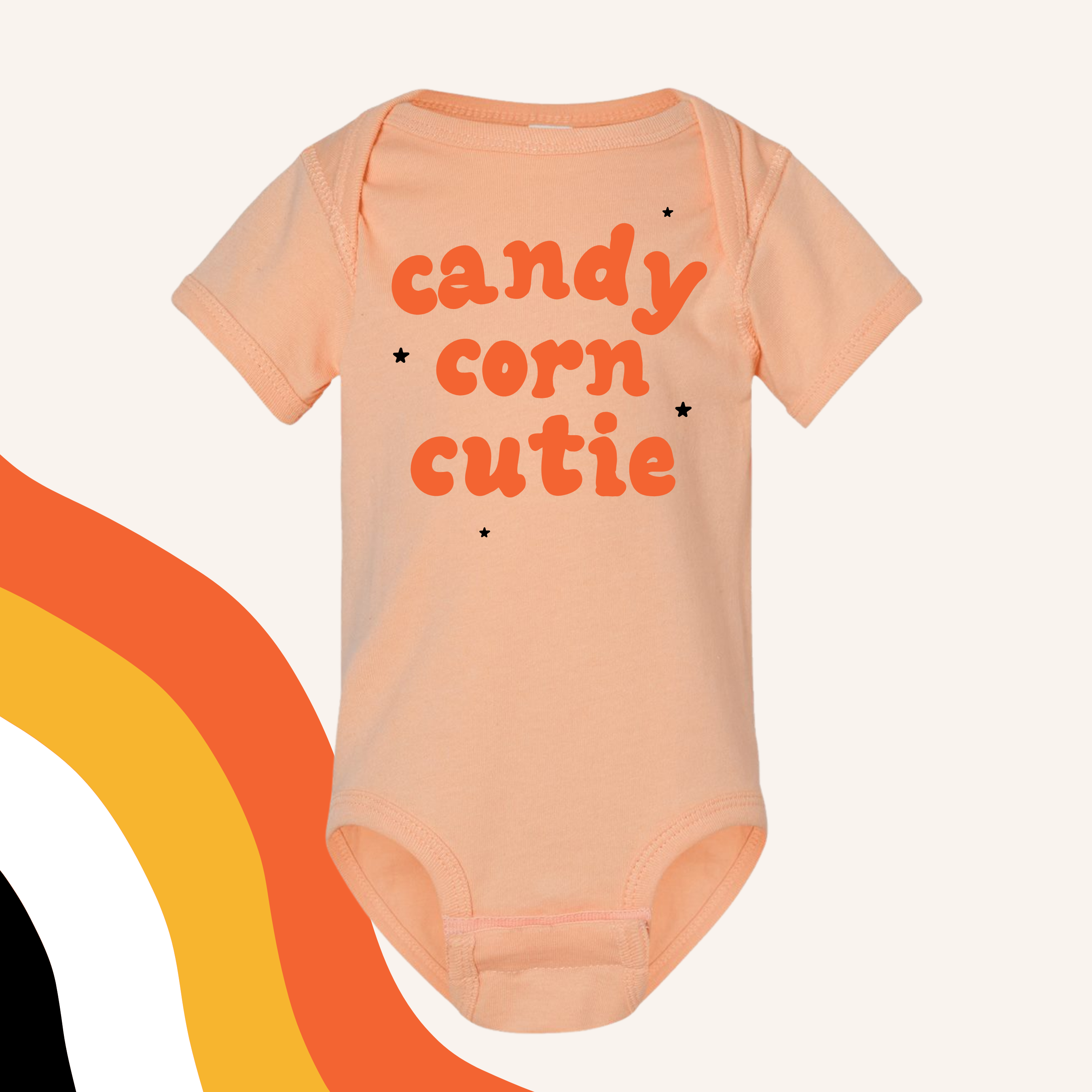 Candy Corn Cutie - Short Sleeve Onesie