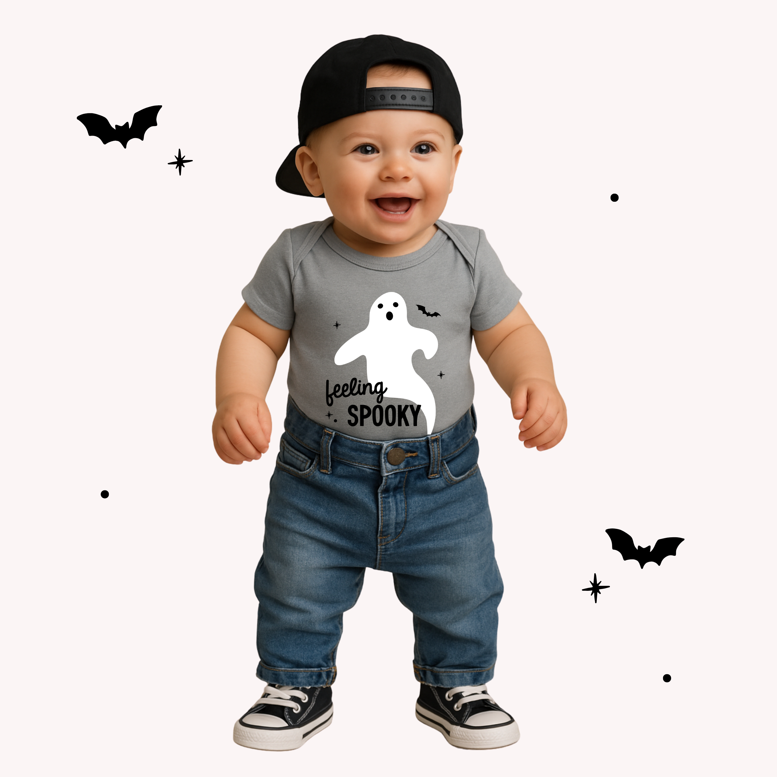 Feeling Spooky - Short Sleeve Onesie
