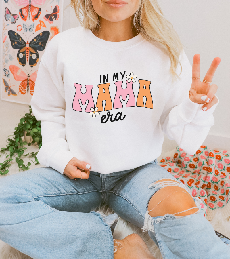 In My Mama Era - Adult Crewneck Sweatshirt