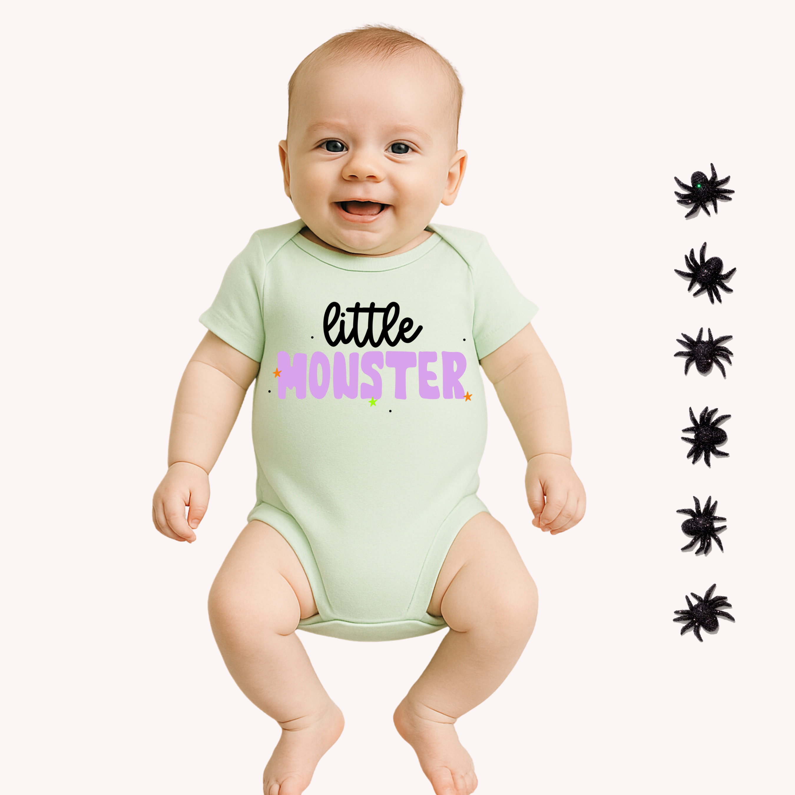 Little Monster - Short Sleeve Onesie