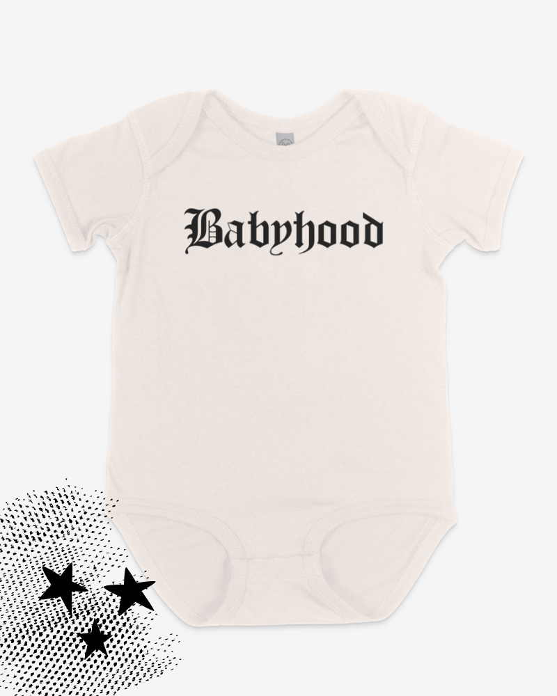 Babyhood - Short Sleeve Onesie (Cream) - Lily + AJ Clothing Co.