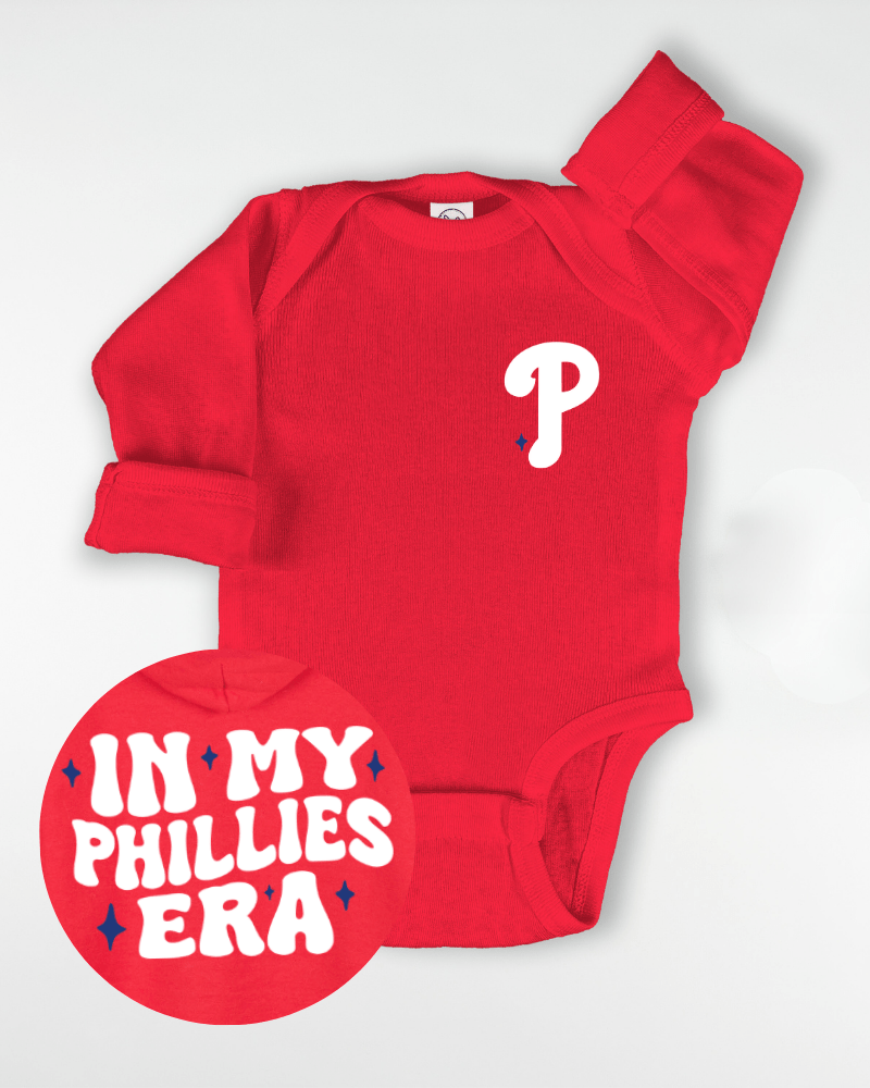 In My Phils Era - Infant Long Sleeve Onesie - Lily + AJ Clothing Co.