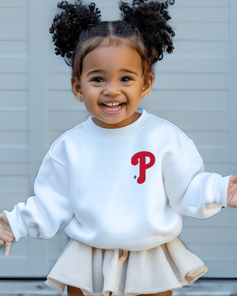 In My Phils Era - Toddler & Youth Crewneck Sweatshirt - Lily + AJ Clothing Co.