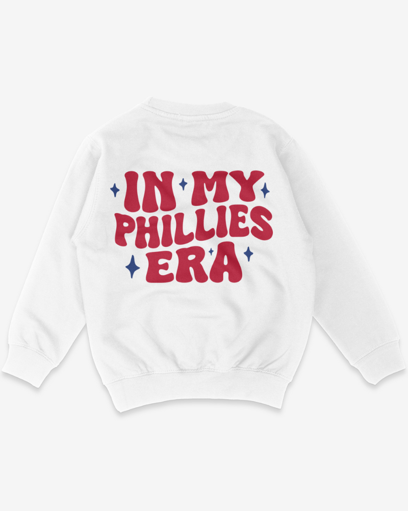 In My Phils Era - Toddler & Youth Crewneck Sweatshirt - Lily + AJ Clothing Co.