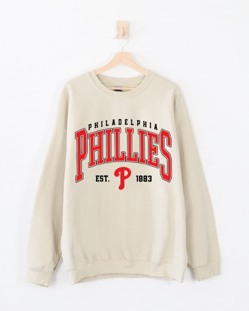 Philadelphia Phils - Adult Crewneck Sweatshirt - Lily + AJ Clothing Co.