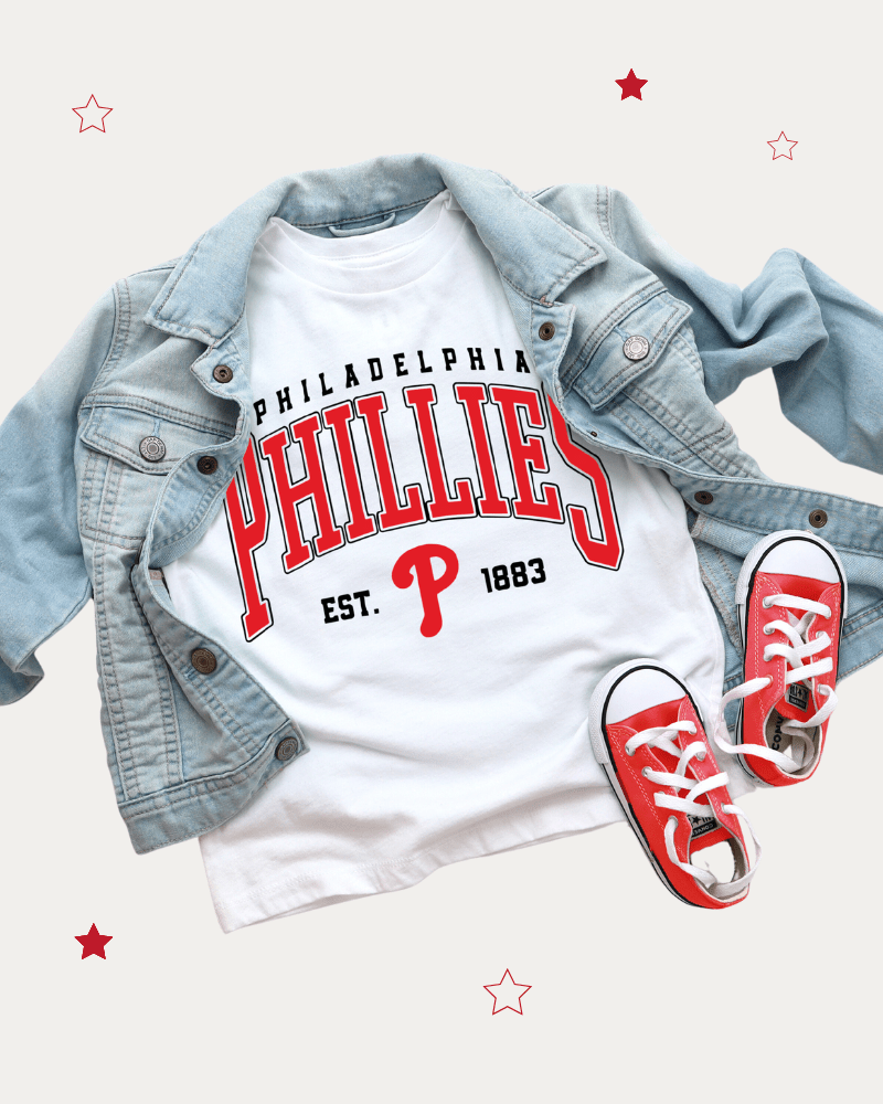 Philadelphia Phils - Short Sleeve Infant, Toddler & Youth T-Shirt - Lily + AJ Clothing Co.