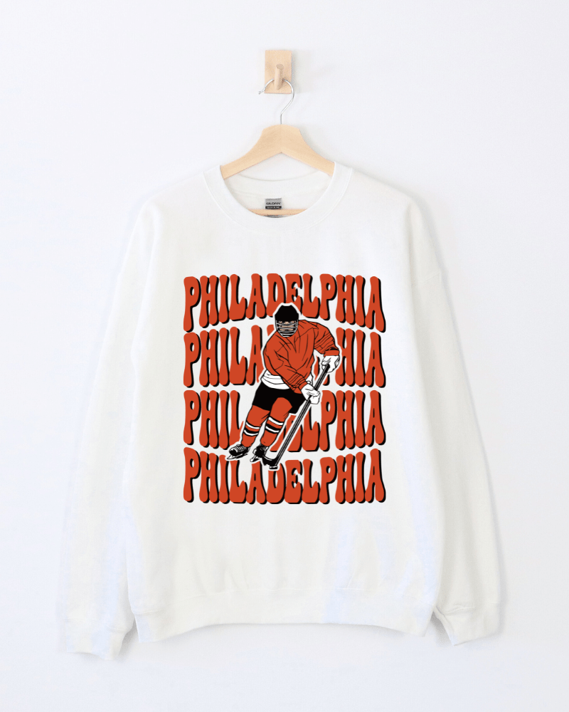 Philly Player - Toddler, Youth & Adult Crewneck Sweatshirt - Lily + AJ Clothing Co.