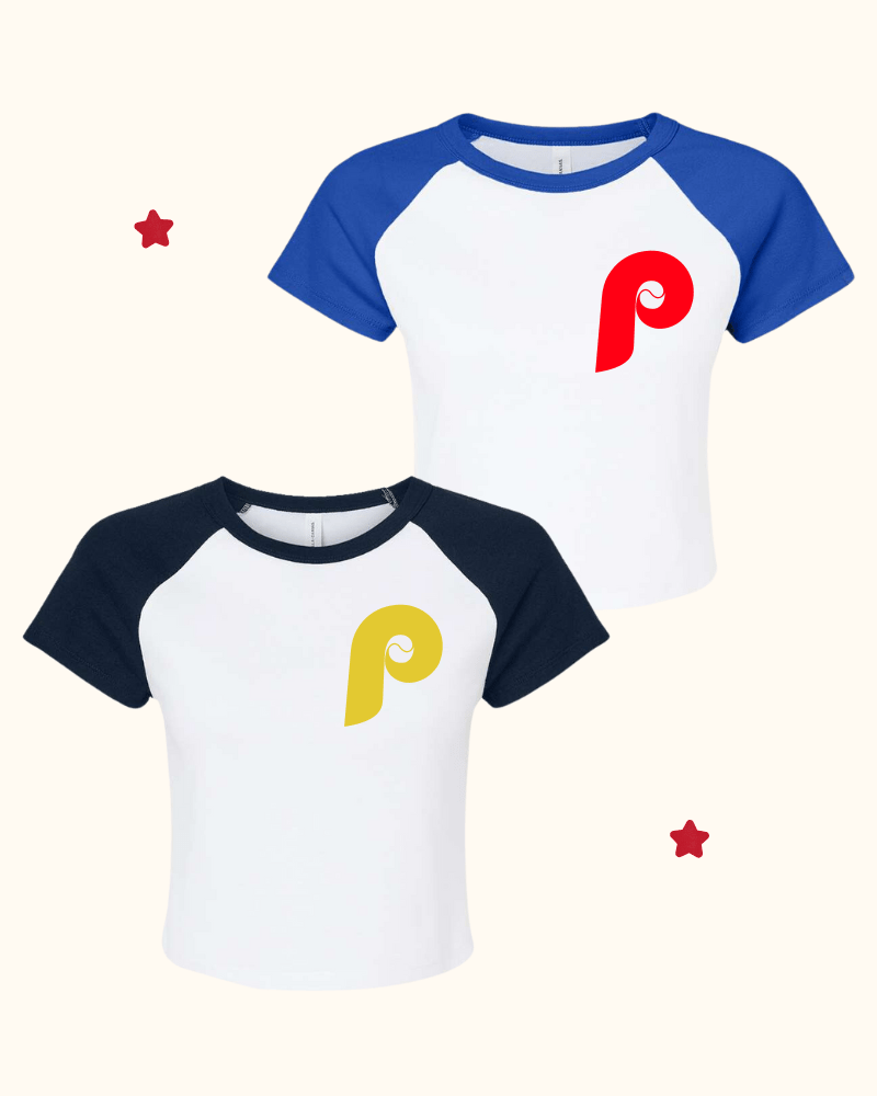 Phils - Raglan Cropped Tee - Lily + AJ Clothing Co.