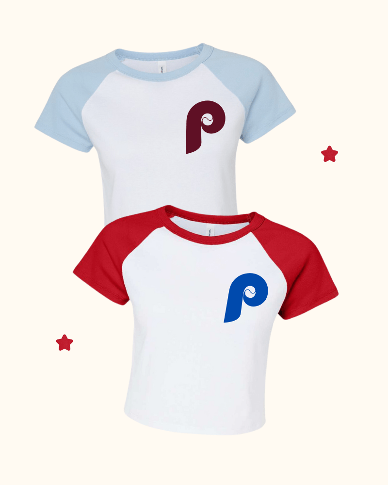 Phils - Raglan Cropped Tee - Lily + AJ Clothing Co.