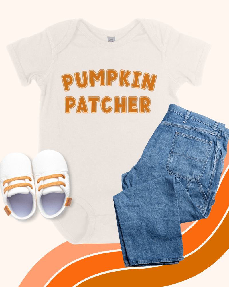 Pumpkin Patcher - Short Sleeve Onesie - Lily + AJ Clothing Co.