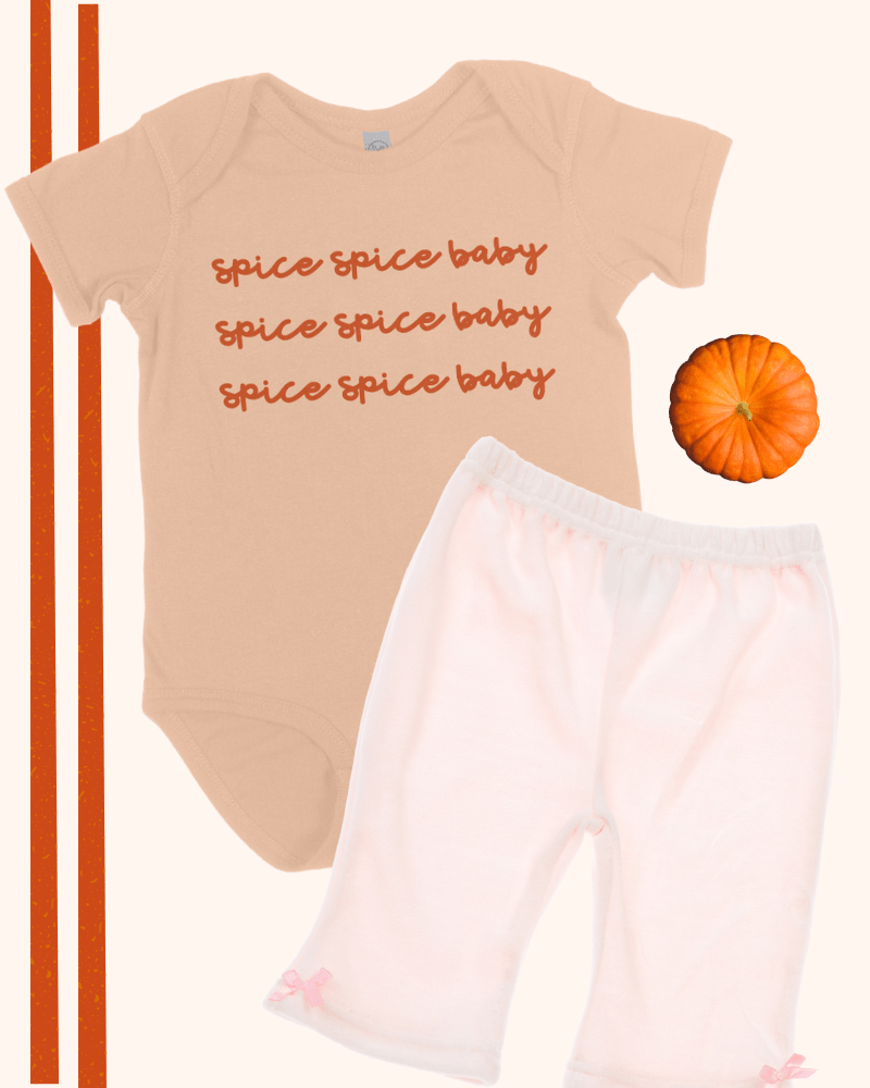 Spice Spice Baby - Short Sleeve Onesie - Lily + AJ Clothing Co.