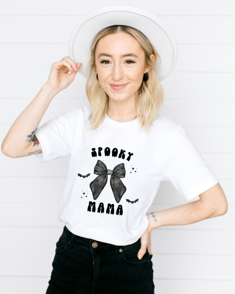 Spooky Mama - Short Sleeve T-Shirt - Lily + AJ Clothing Co.