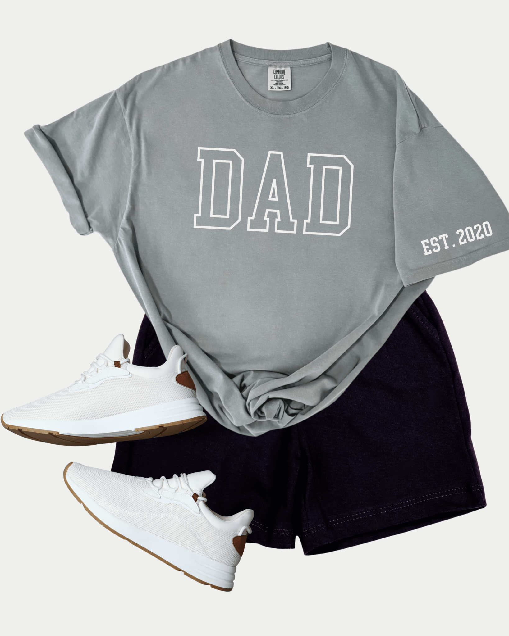 Varsity Dad (Customized Year) - Short Sleeve T - Shirt - Lily + AJ Clothing Co.